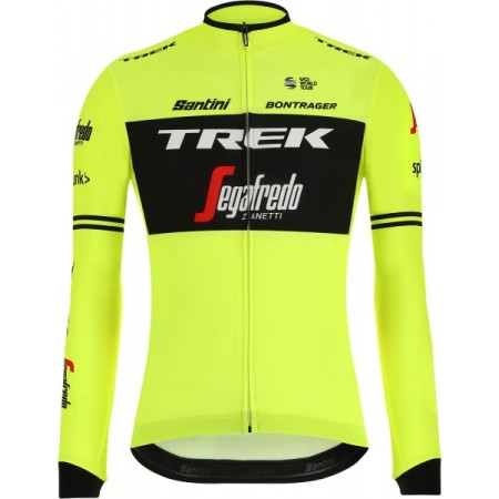 Maillot vélo 2019 Trek-Segafredo Manches Longues N002